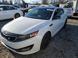 Salvage cars for sale at auction: 2012 KIA Optima SX