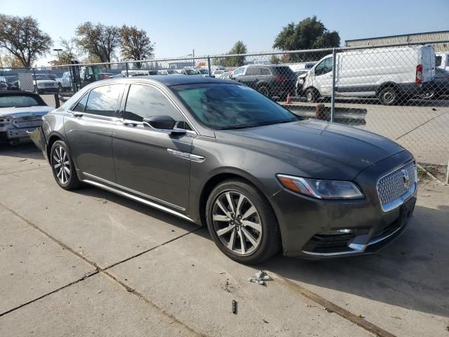 2020 Lincoln Continental