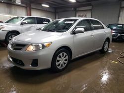 Salvage cars for sale at Elgin, IL auction: 2011 Toyota Corolla Base