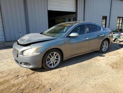 Salvage cars for sale at Grenada, MS auction: 2009 Nissan Maxima S