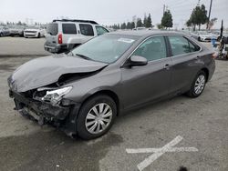 Salvage cars for sale from Copart Rancho Cucamonga, CA: 2016 Toyota Camry LE