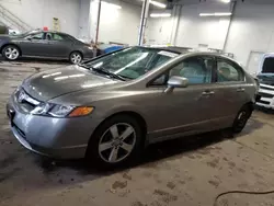 Honda salvage cars for sale: 2007 Honda Civic EX