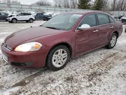 Chevrolet Impala lt Vehiculos salvage en venta: 2011 Chevrolet Impala LT