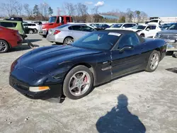 Salvage cars for sale at Spartanburg, SC auction: 2001 Chevrolet Corvette