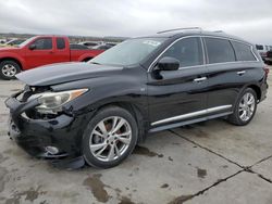 Salvage cars for sale at Grand Prairie, TX auction: 2015 Infiniti QX60