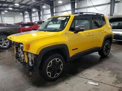 Salvage cars for sale at Ham Lake, MN auction: 2015 Jeep Renegade Trailhawk