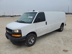 Salvage trucks for sale at New Braunfels, TX auction: 2018 Chevrolet Express G2500