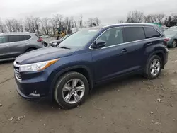 2015 Toyota Highlander Limited en venta en Baltimore, MD