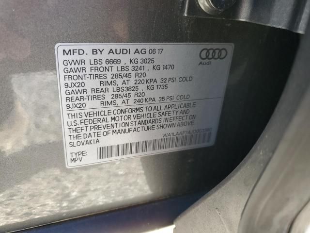 2018 Audi Q7 Premium Plus