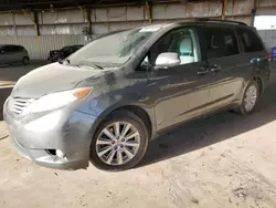 Toyota salvage cars for sale: 2014 Toyota Sienna XLE