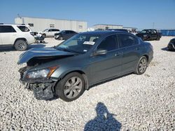 Salvage cars for sale at Temple, TX auction: 2009 Honda Accord EX