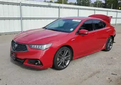 Salvage cars for sale at Shreveport, LA auction: 2018 Acura TLX TECH+A