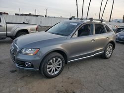 Salvage cars for sale at Van Nuys, CA auction: 2014 Audi Q5 Premium