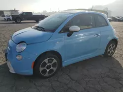 Fiat 500 salvage cars for sale: 2015 Fiat 500 Electric