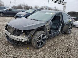 Salvage cars for sale from Copart Columbus, OH: 2016 Honda Civic Touring