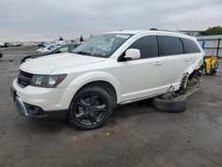 Salvage cars for sale at Bakersfield, CA auction: 2018 Dodge Journey Crossroad