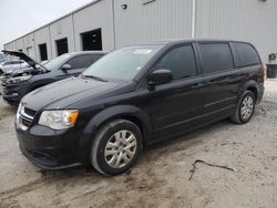 Salvage cars for sale at Jacksonville, FL auction: 2016 Dodge Grand Caravan SE