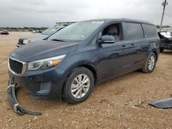 KIA Vehiculos salvage en venta: 2016 KIA Sedona LX