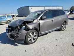 Salvage cars for sale at Haslet, TX auction: 2013 Nissan Pathfinder S