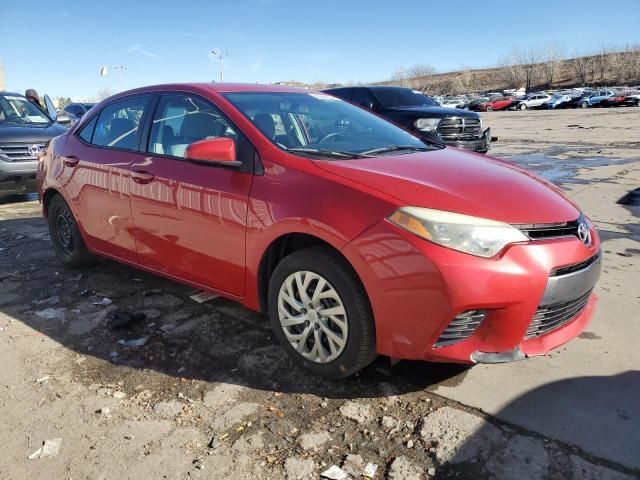 2015 Toyota Corolla L