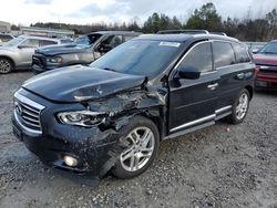 Salvage cars for sale at Memphis, TN auction: 2013 Infiniti JX35