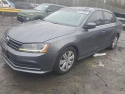 Salvage cars for sale at Waldorf, MD auction: 2017 Volkswagen Jetta S