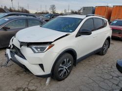 Salvage cars for sale from Copart Bridgeton, MO: 2017 Toyota Rav4 LE