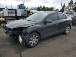 Salvage cars for sale at Denver, CO auction: 2012 Mazda 3 I