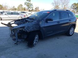 Salvage cars for sale at Hampton, VA auction: 2016 Jeep Cherokee Latitude