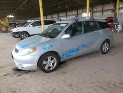 Toyota Corolla Vehiculos salvage en venta: 2004 Toyota Corolla Matrix XR