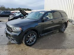 Salvage cars for sale at Franklin, WI auction: 2018 Dodge Durango GT