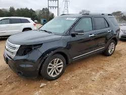 Salvage cars for sale at China Grove, NC auction: 2015 Ford Explorer XLT