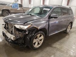 Toyota Highlander Limited Vehiculos salvage en venta: 2012 Toyota Highlander Limited