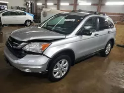 Salvage cars for sale at Pekin, IL auction: 2011 Honda CR-V SE