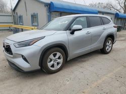 Salvage cars for sale at Wichita, KS auction: 2024 Toyota Highlander LE