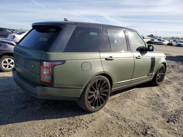 2016 Land Rover Range Rover Supercharged