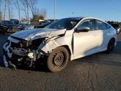 Salvage cars for sale at East Granby, CT auction: 2019 Honda Civic LX