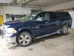 Salvage cars for sale at Candia, NH auction: 2016 Dodge RAM 1500 SLT