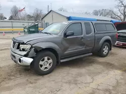 Salvage cars for sale at Wichita, KS auction: 2007 Nissan Frontier King Cab LE