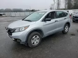 Salvage cars for sale at Dunn, NC auction: 2014 Honda CR-V LX