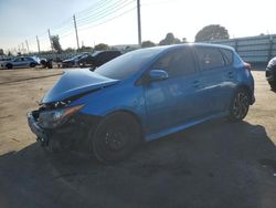 Salvage cars for sale at Miami, FL auction: 2018 Toyota Corolla IM