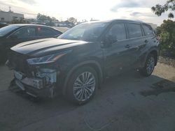 Toyota Vehiculos salvage en venta: 2022 Toyota Highlander Hybrid Platinum