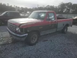 Salvage cars for sale at Ellenwood, GA auction: 1990 Ford F150