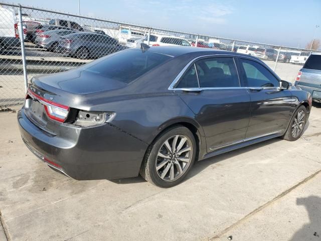 2020 Lincoln Continental