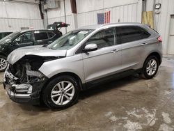 Salvage cars for sale at Franklin, WI auction: 2020 Ford Edge SEL