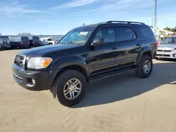 Salvage cars for sale at Hayward, CA auction: 2006 Toyota Sequoia Limited