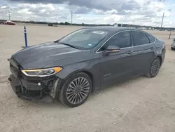 2018 Ford Fusion TITANIUM/PLATINUM HEV en venta en New Braunfels, TX