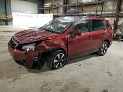 Salvage cars for sale at Eldridge, IA auction: 2017 Subaru Forester 2.5I Limited