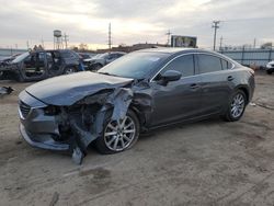 Salvage cars for sale from Copart Chicago Heights, IL: 2015 Mazda 6 Sport