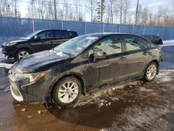 Salvage cars for sale at Moncton, NB auction: 2021 Toyota Corolla LE